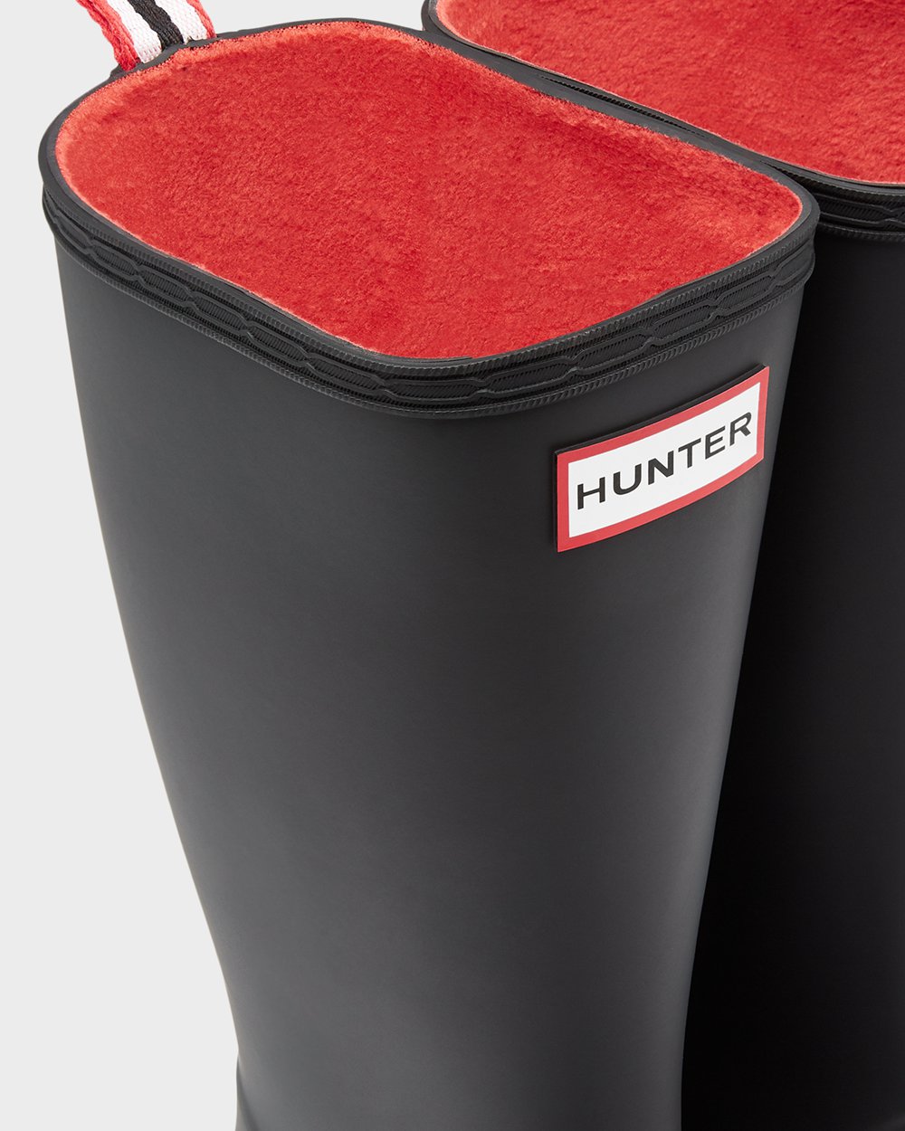 Hunter Original Insulated Tall Rain Play Boots - Outlet Store Womens Black - ORPJNE947